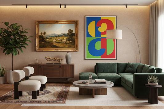 Vintage Revival: Mixing and Matching Vintage and Contemporary Art