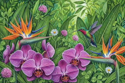 Vivid and Lush: Judith Crown’s Coloured Pencil Interpretations of Nature’s Wonders