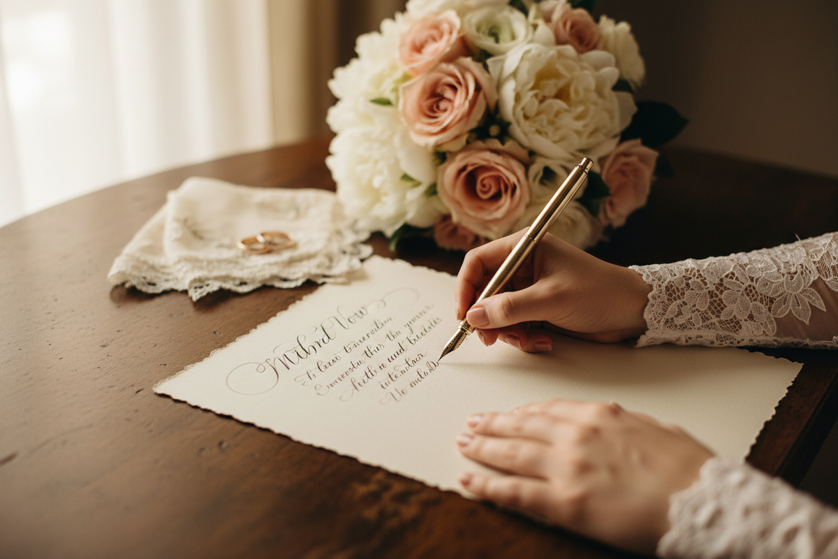 Vows That Last a Lifetime: Writing Words Straight from the Heart