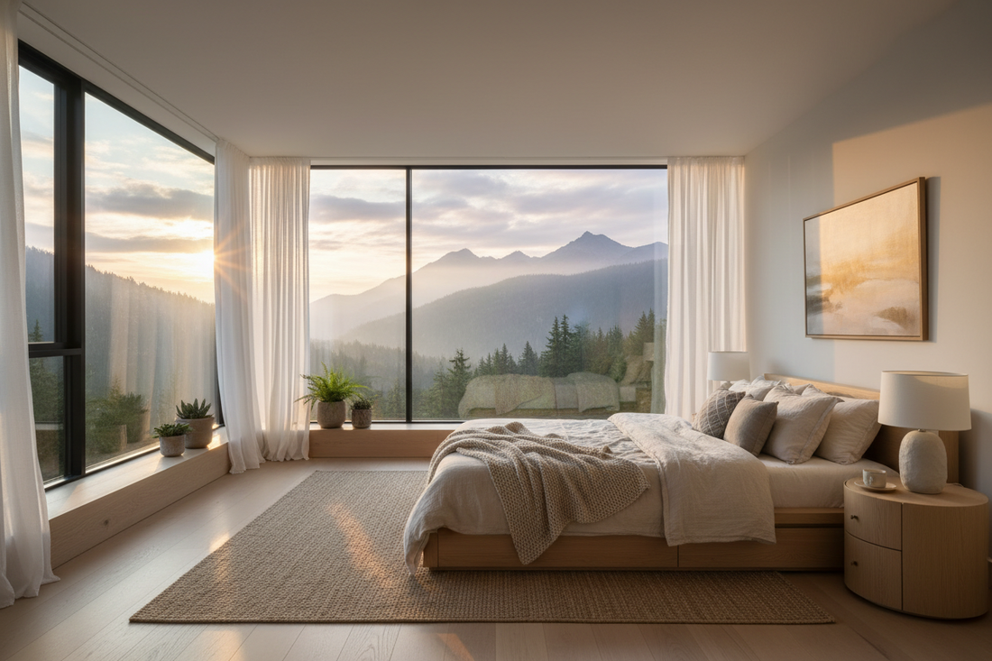 Wake Up to Nature: Stunning Bedroom Window Design Ideas for Scenic Views