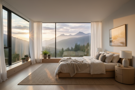 Wake Up to Nature: Stunning Bedroom Window Design Ideas for Scenic Views