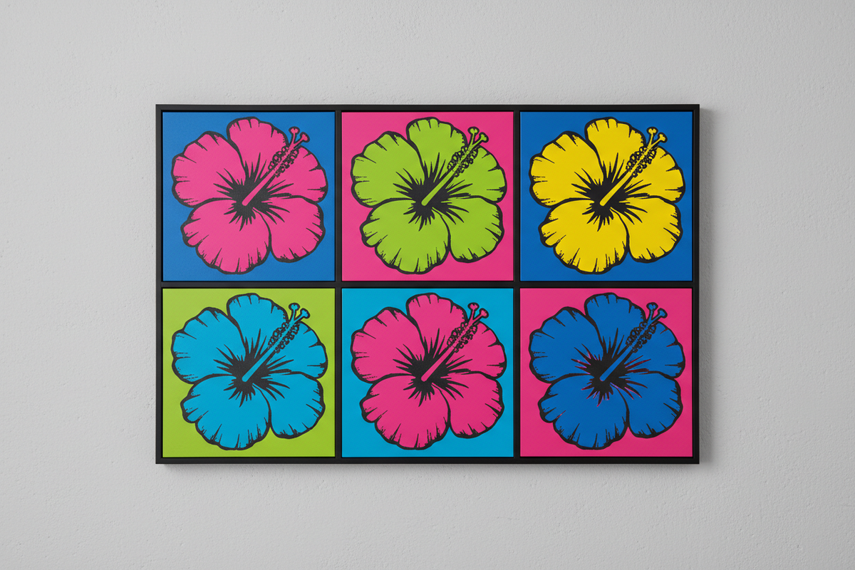 Wall Art in the Style of Andy Warhol