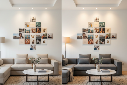 Wall Makeover Magic: Using Photo Tiles to Elevate Your Decor