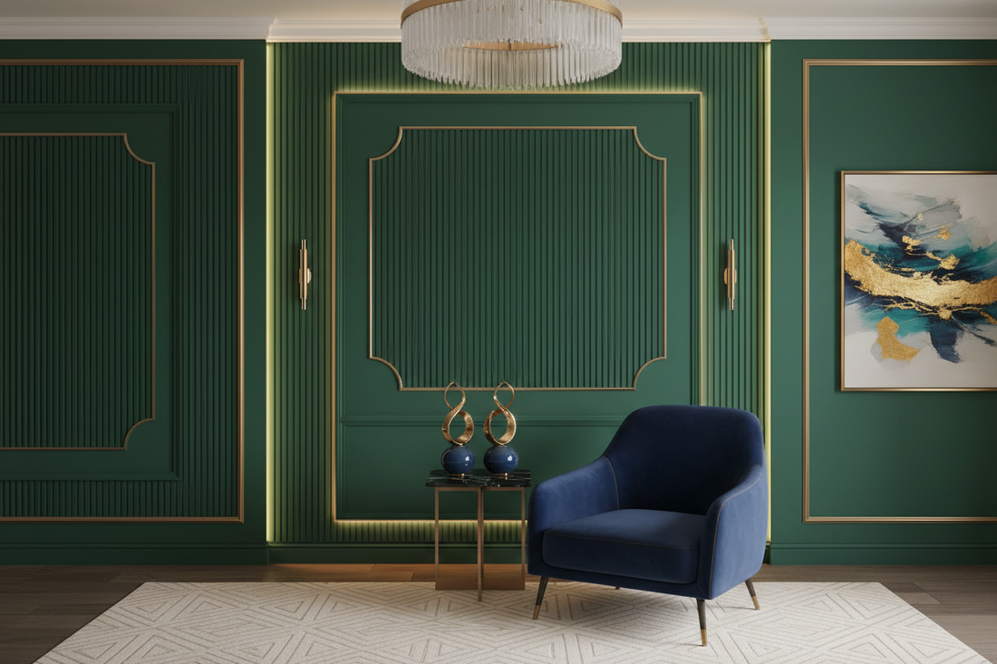 Wall Panelling Magic: Creative Ways to Add Drama and Sophistication to Your Home