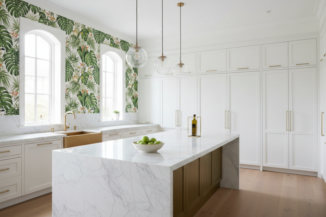 Wall-to-Wow: Stunning Kitchen Wallpaper Ideas That Transform Your Space