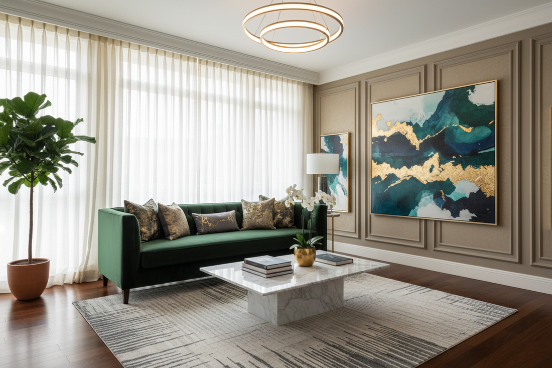 Wall Wonders: Stunning Drawing Room Design Inspirations