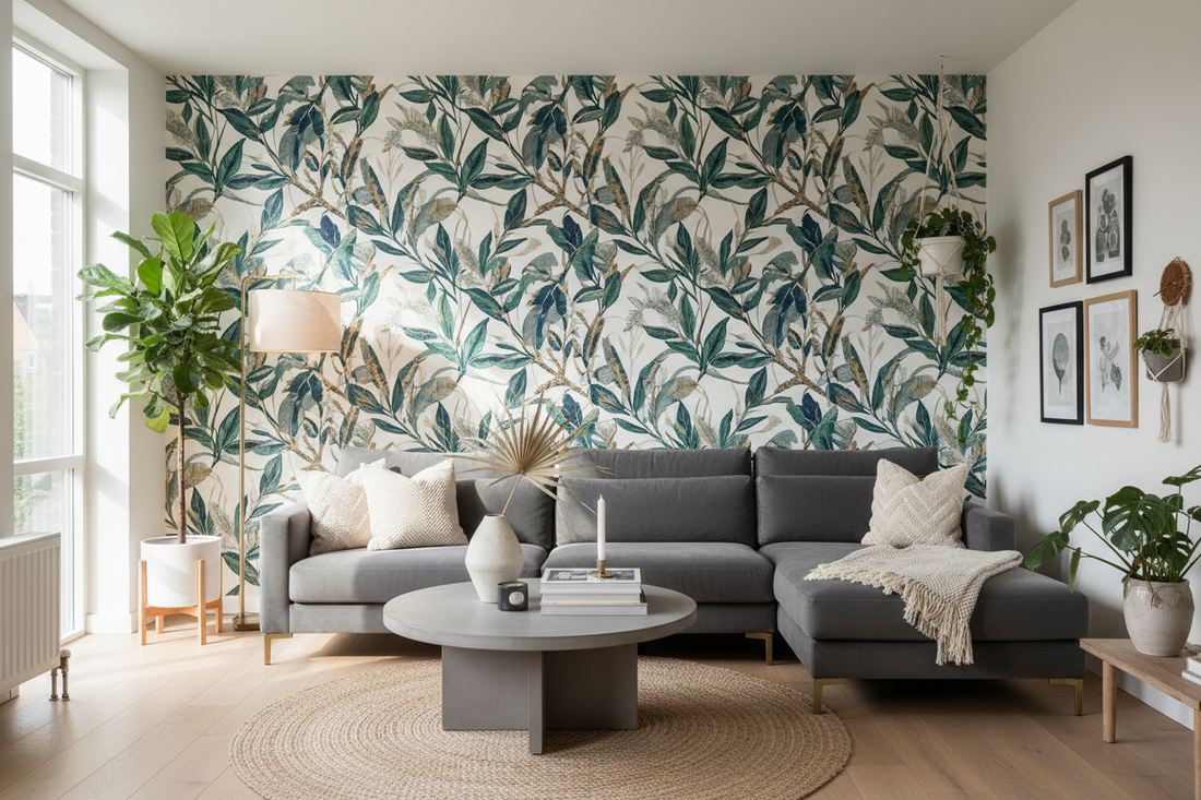 Wallpaper Wonders: Design Ideas to Refresh Your Living Room