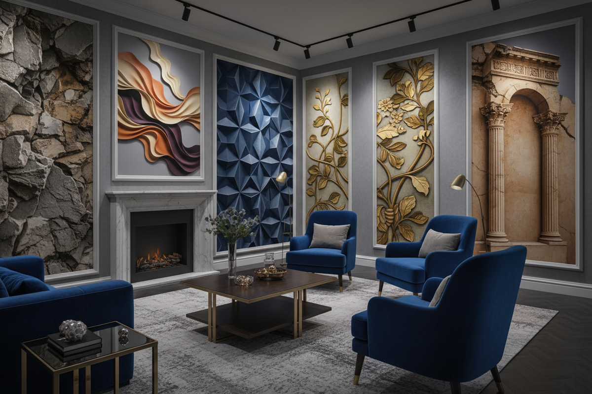 Walls That Wow: Top 10 3D Wallpapers for Every Room