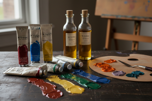 Walnut Oil Wonders: Discover the Brilliance of M. Graham Oil Colours