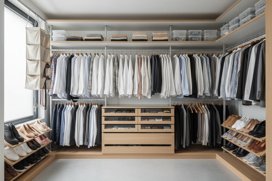 Wardrobe Bliss: Innovative Closet Organization Ideas for More Space and Less Clutter