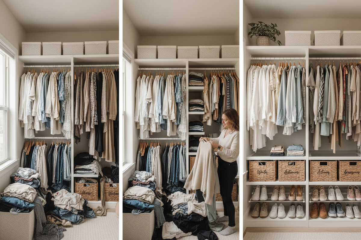 Wardrobe Decluttering Made Easy: A Step-by-Step Guide to Perfect Organization