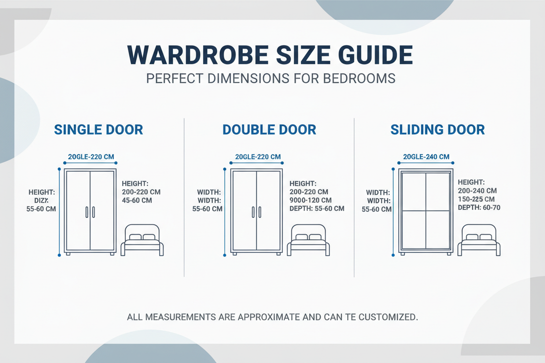 Wardrobe Size Guide: Perfect Dimensions for Your Bedroom