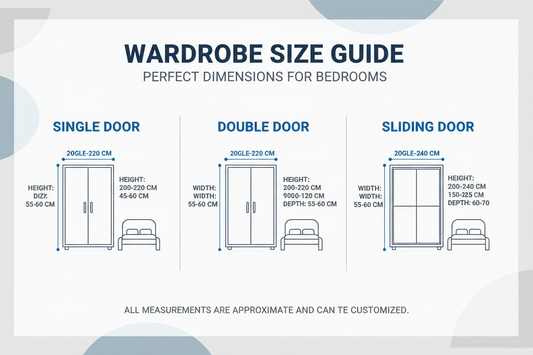 Wardrobe Size Guide: Perfect Dimensions for Your Bedroom