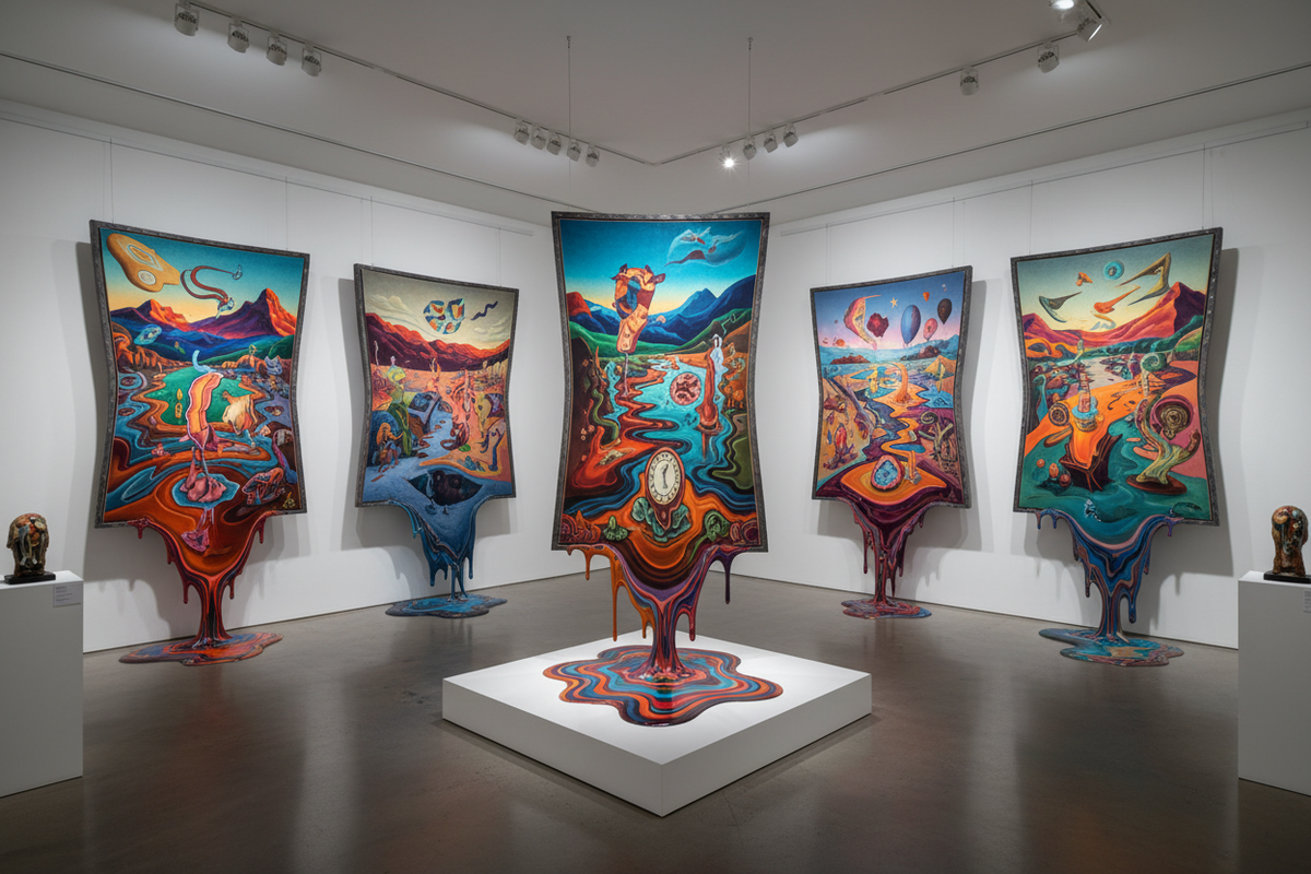 Warped Reality: Why Melted and Twisted Canvas Prints Are Taking Over Wall Art