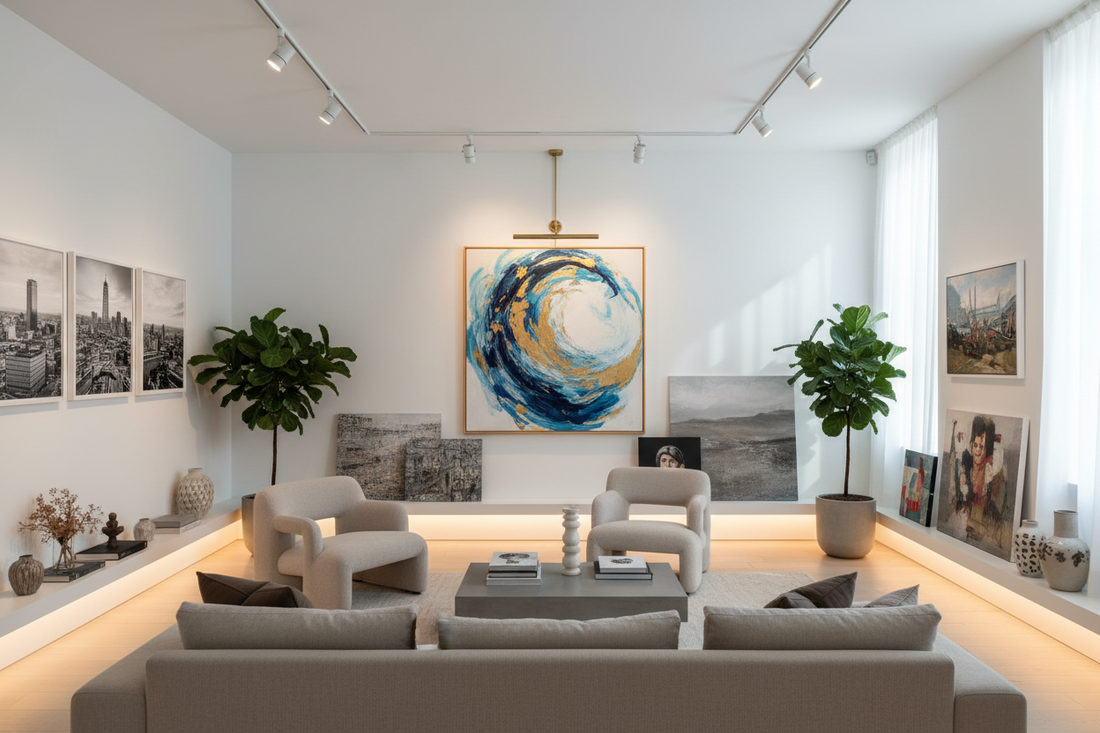 Ways to Highlight Your Freshly Hung Art