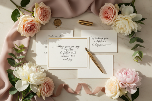 Wedding Card Writing Tips and Examples for Every Style