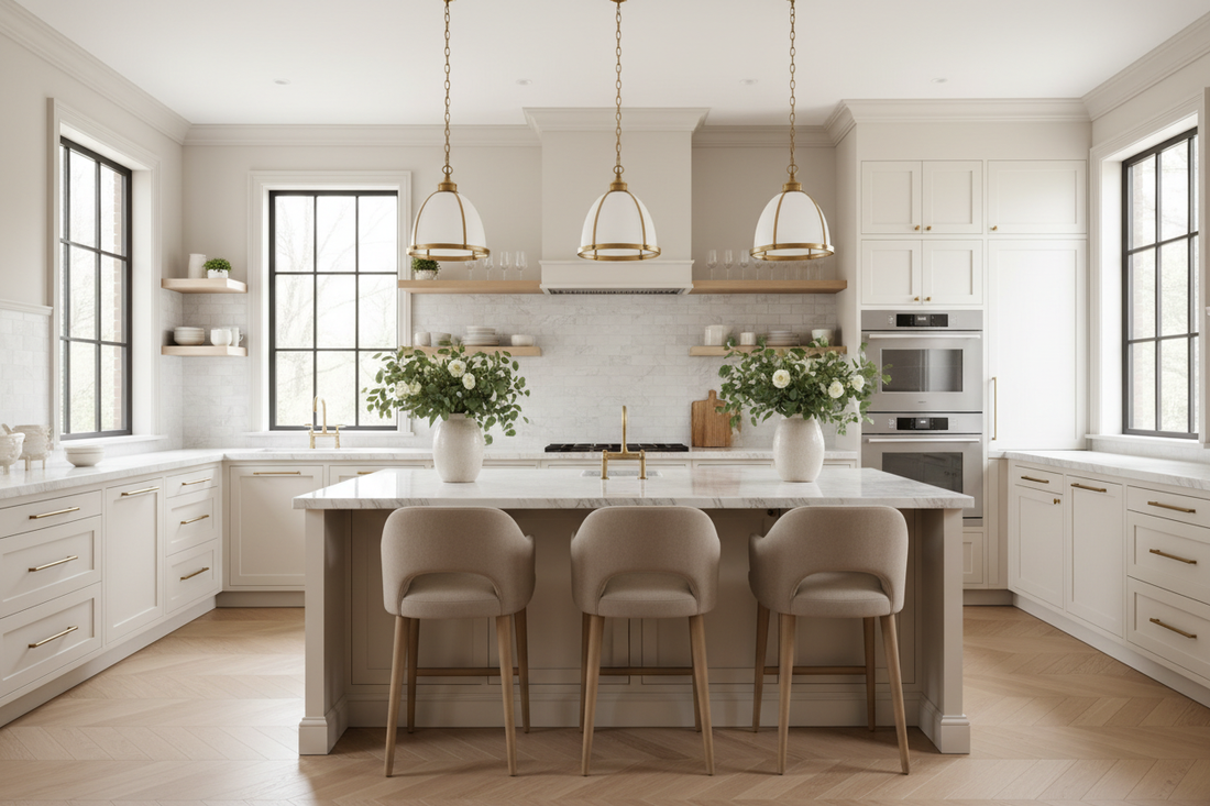 Where Timeless Meets Trendy: A Classic Modern Kitchen