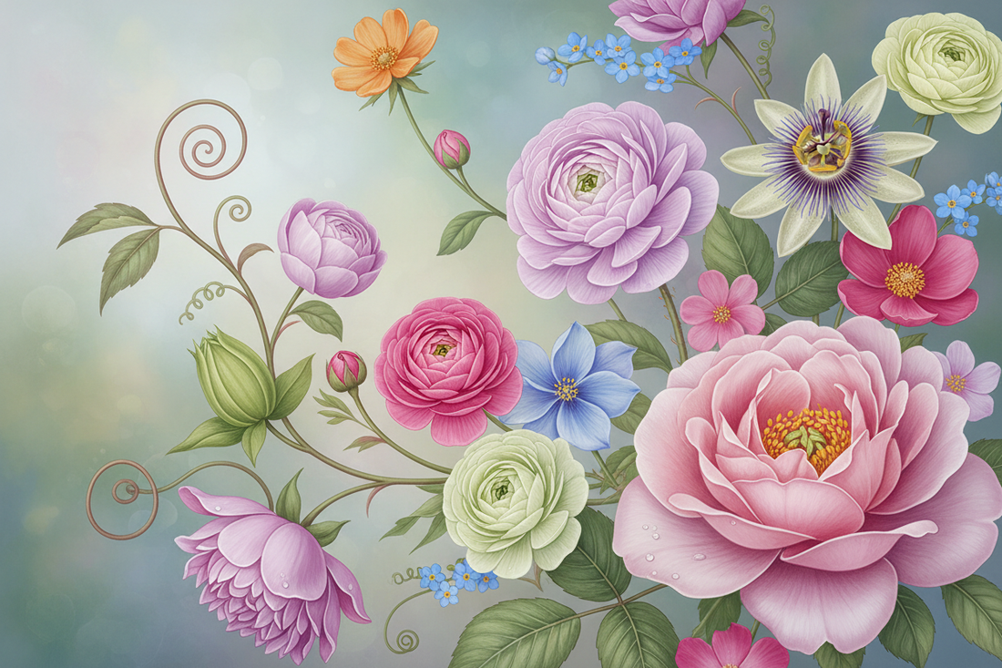 Whimsical Flower Portraits That Celebrate Natural Elegance