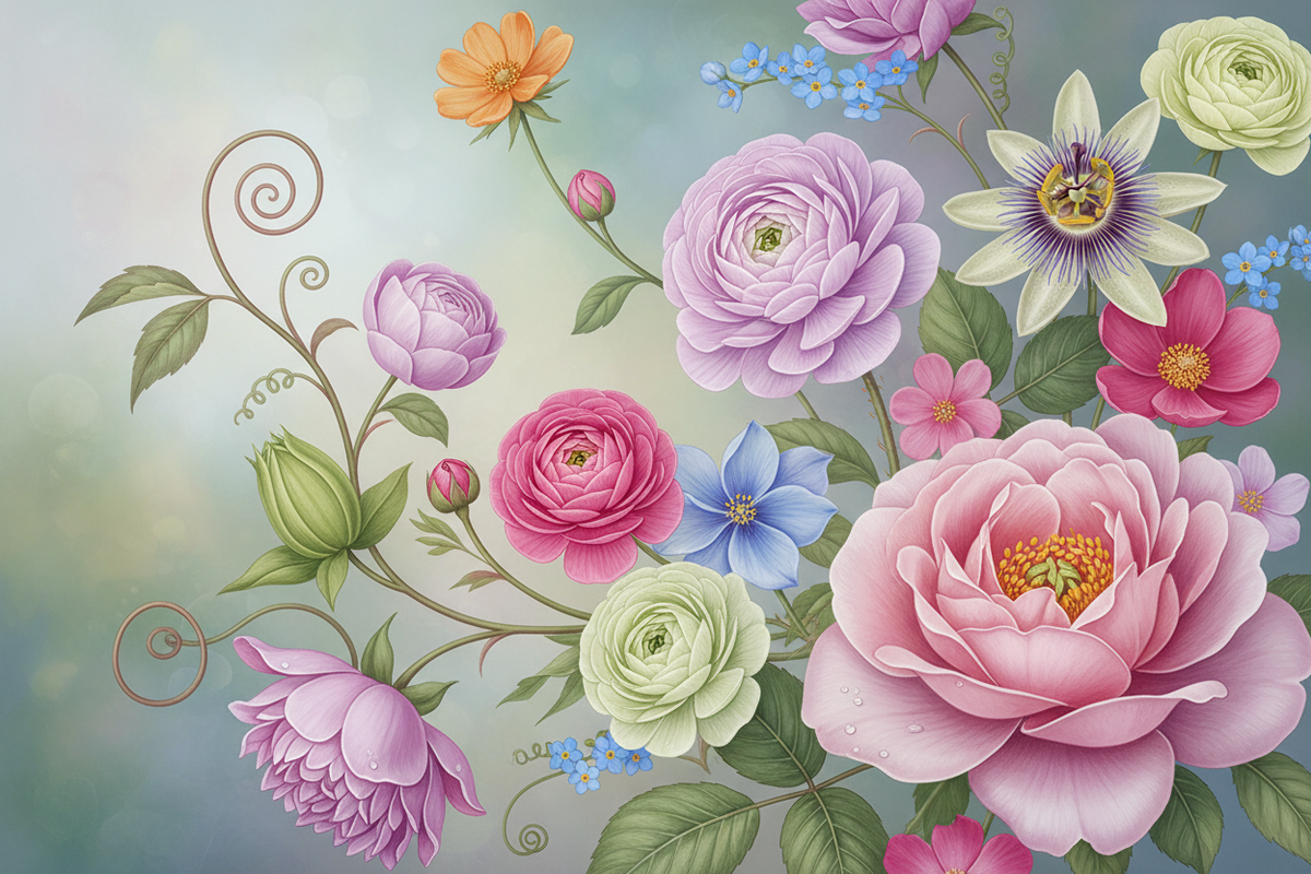 Whimsical Flower Portraits That Celebrate Natural Elegance