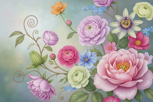 Whimsical Flower Portraits That Celebrate Natural Elegance