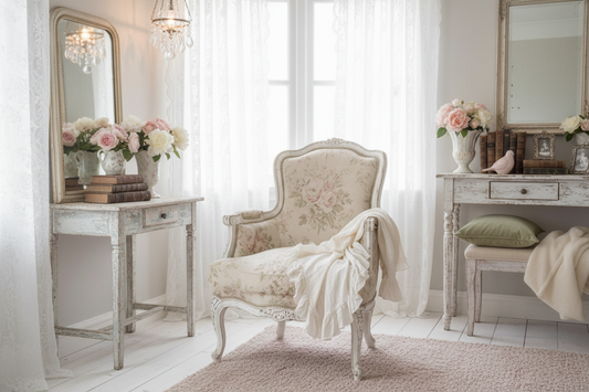 Whispers of Elegance: A Soft Approach to Shabby Chic Interior Styling