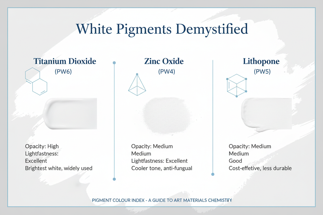White Pigments Demystified: Everything You Need to Know from the Pigment Colour Index
