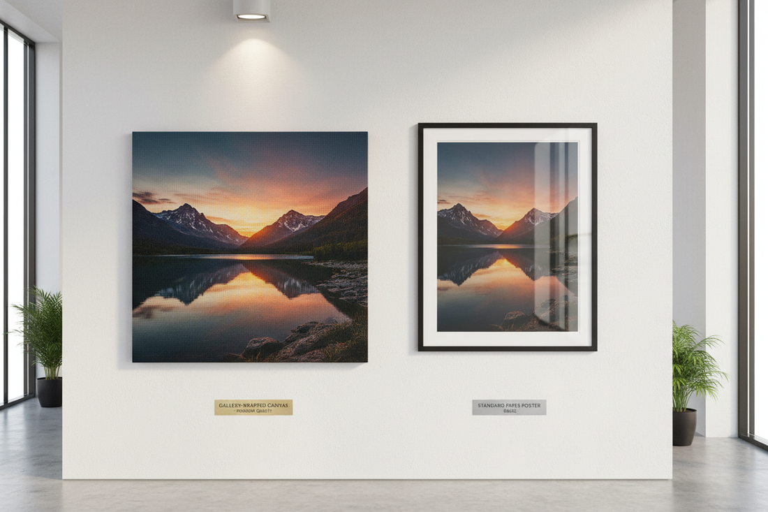 Why Canvas Prints Are a Superior Choice Over Posters: A Complete Guide