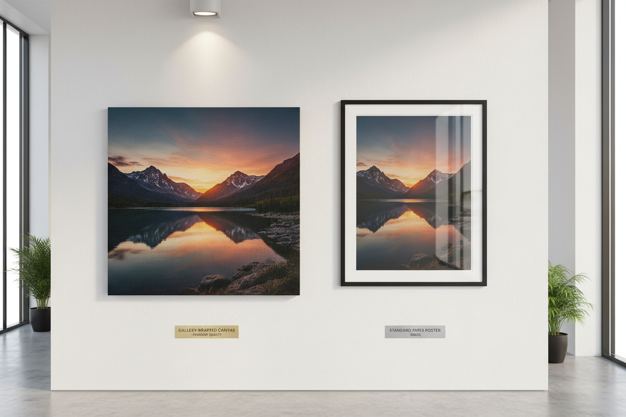 Why Canvas Prints Are a Superior Choice Over Posters: A Complete Guide