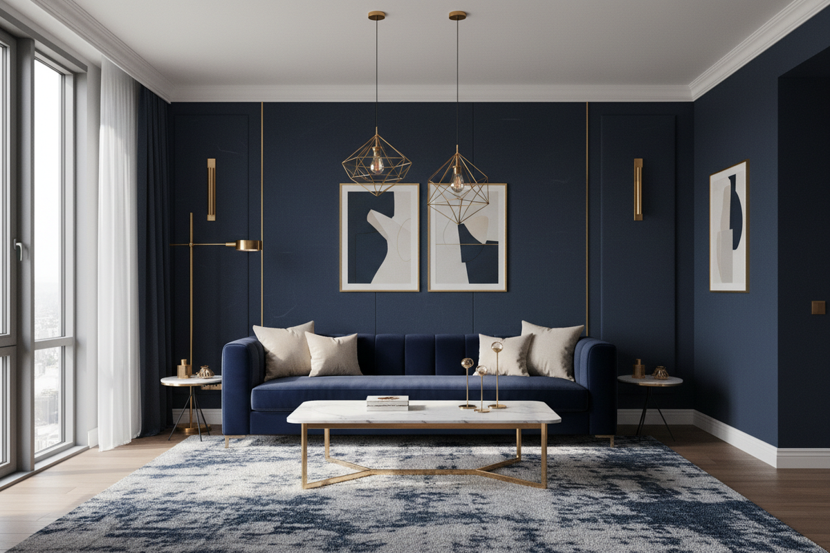 Why Deep Navy Is Redefining Modern Elegance in Home Interiors