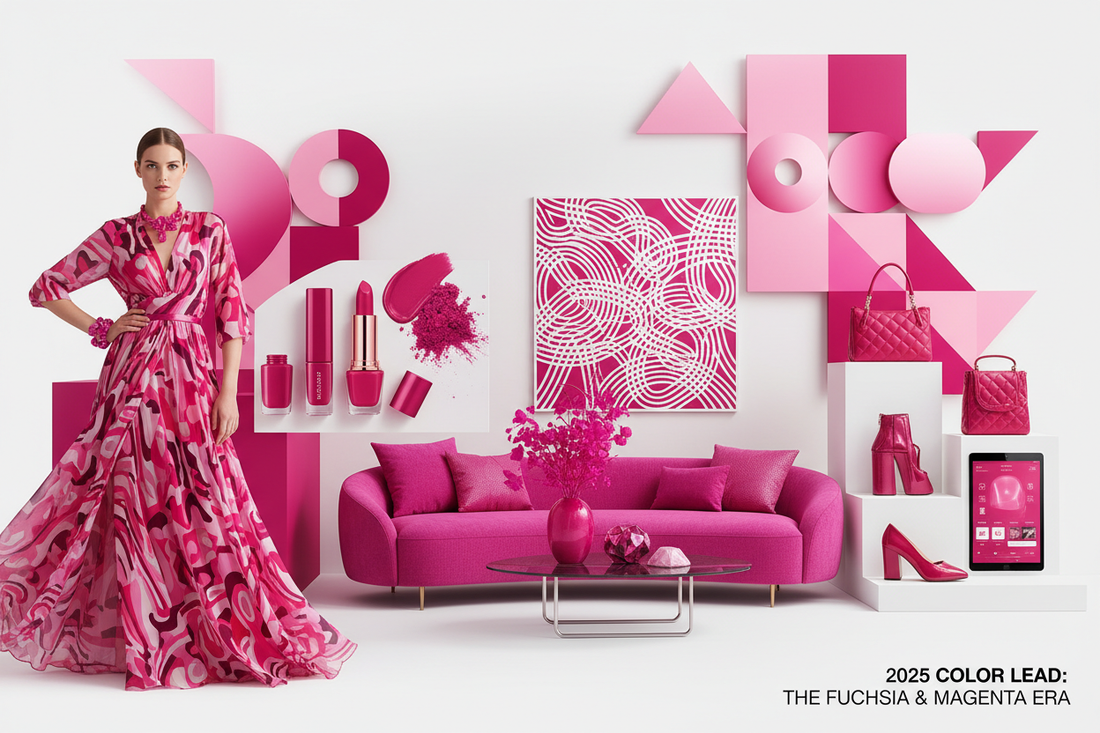 Why Fuchsia and Magenta Are Dominating the 2025 Color Trends