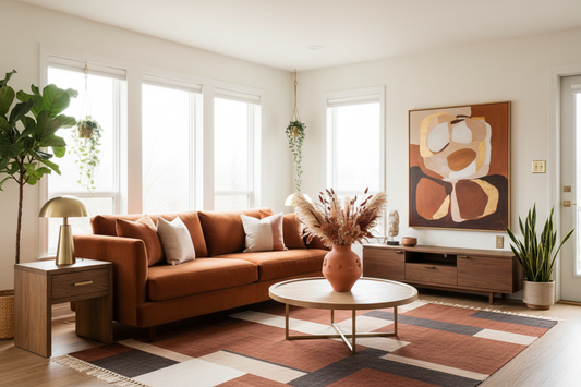 Why Rust Orange Is Defining Home Décor in 2025