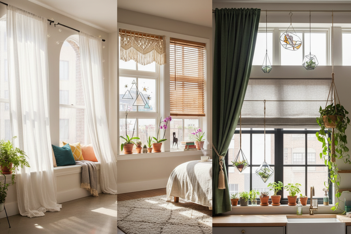 Window Makeover Magic: Creative Decorating Ideas for Every Room