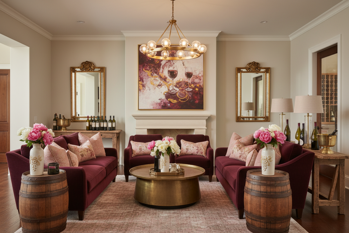 Wine-Inspired Home Décor: A Sophisticated Palette for Your Space