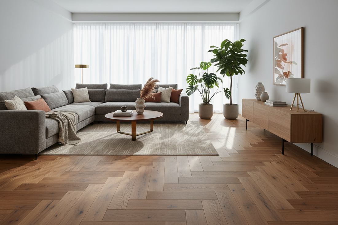Wooden Floor Tile Trends That Will Make Your Living Room Stand Out