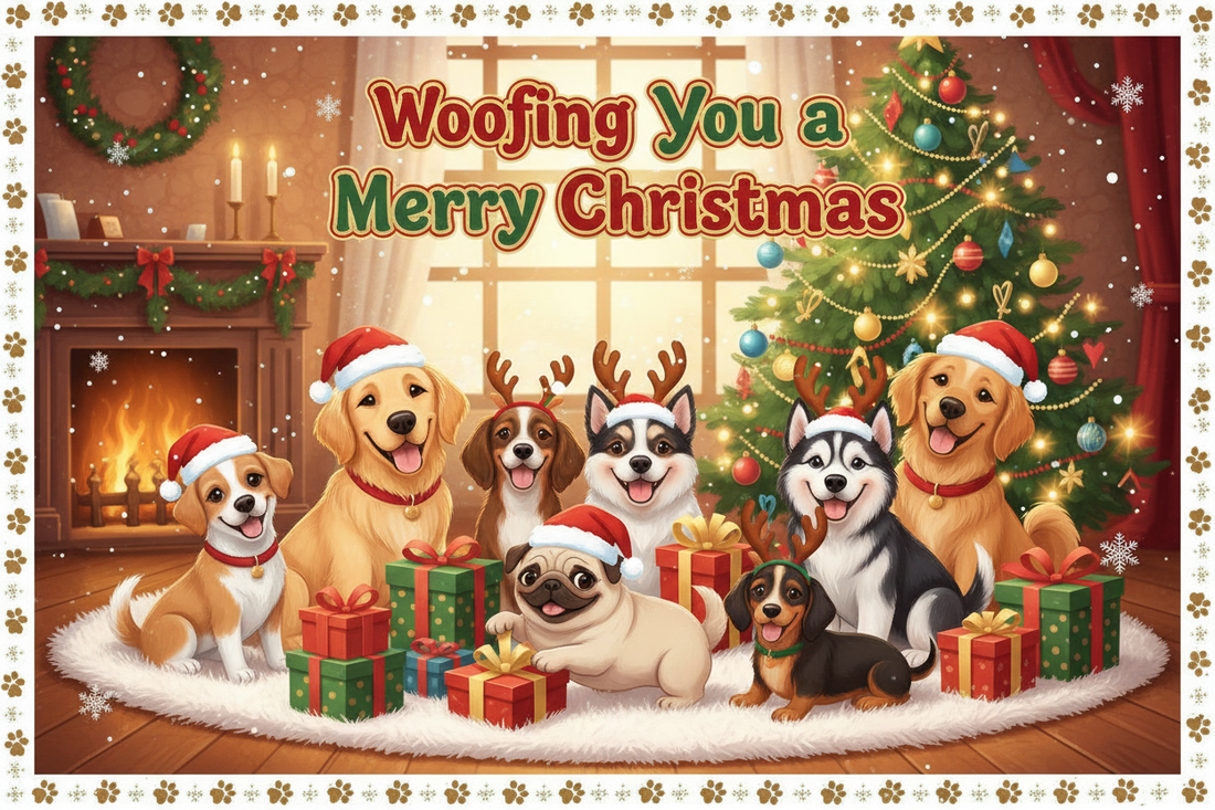 Woofing You a Merry Christmas: Creative Dog Christmas Card Ideas