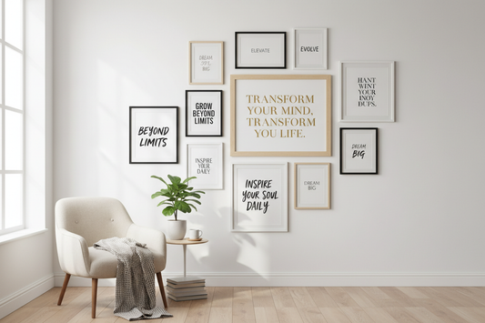 Words That Transform: Wall Art Quotes to Inspire Your Space