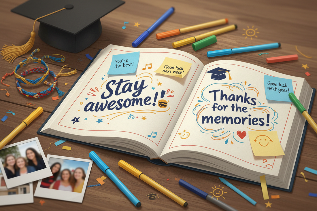 Yearbook Writing Guide: Perfect Messages for Friends, Teachers & Classmates