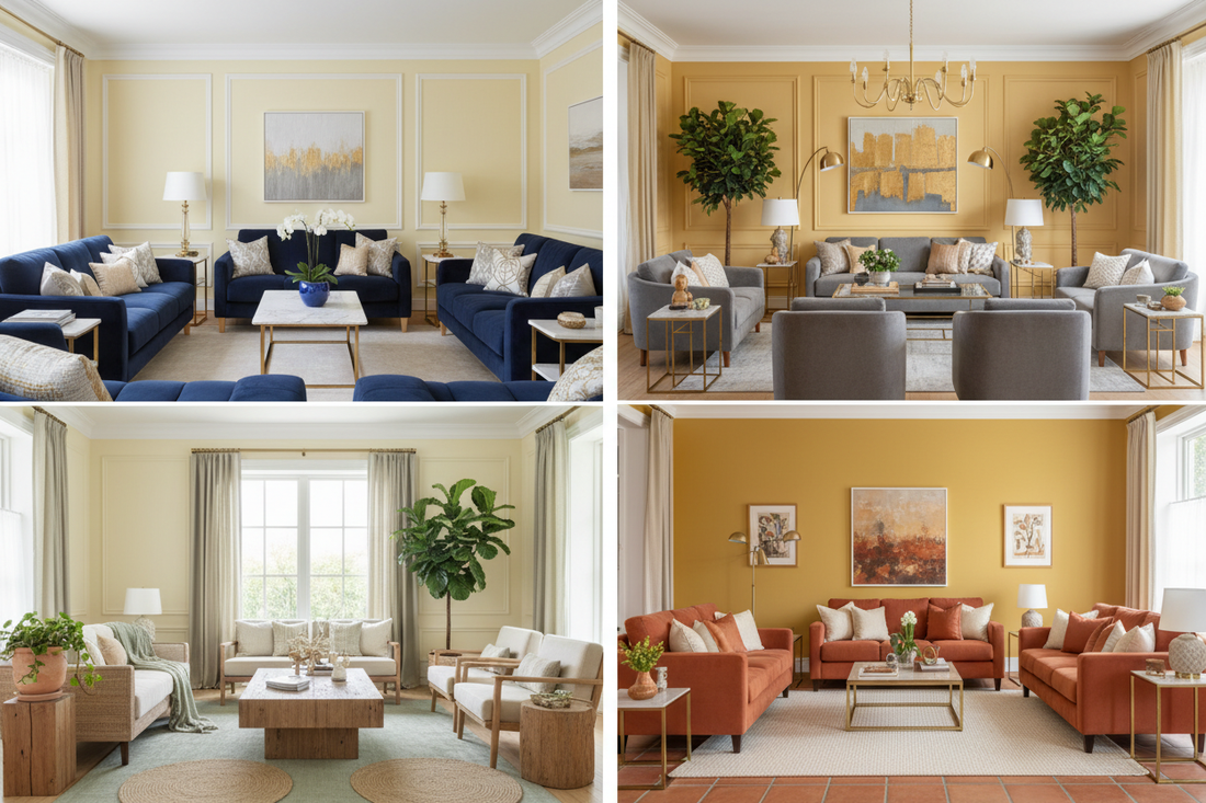 Yellow Walls Made Perfect: Top Colour Pairings to Elevate Your Interiors