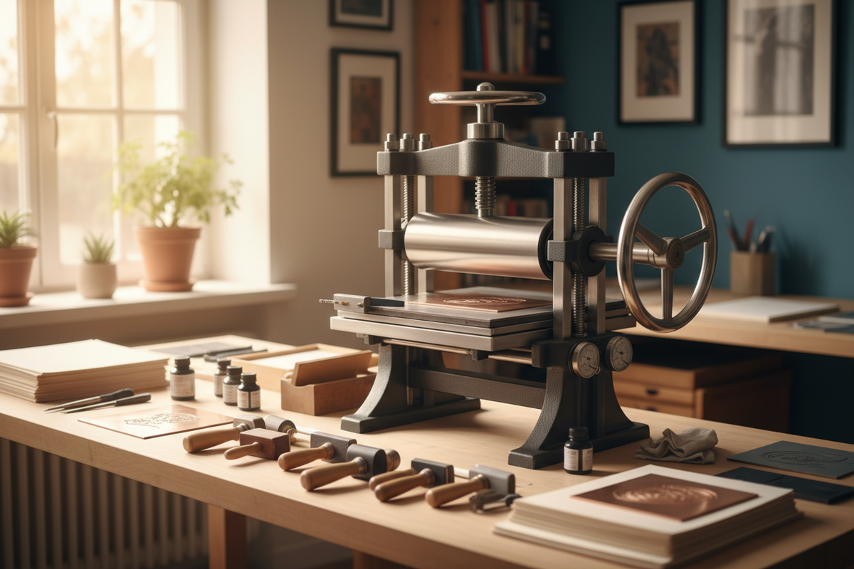 Your First Impression: Setting Up the Fome Etching Press Like a Pro