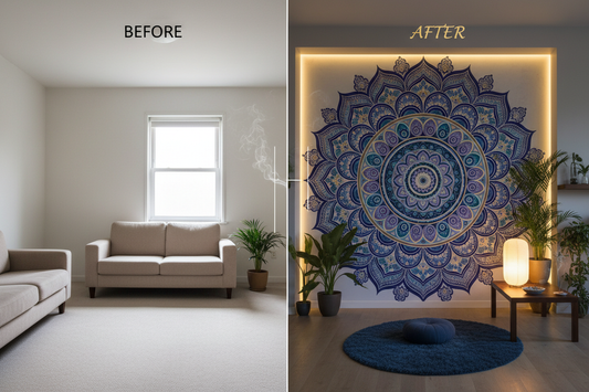 Zen-tastic Walls: How Mandala Art Turns Spaces from Meh to Magical