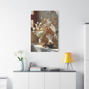 Neutral Dried Autumn Arrangement Wall Art & Canvas Print