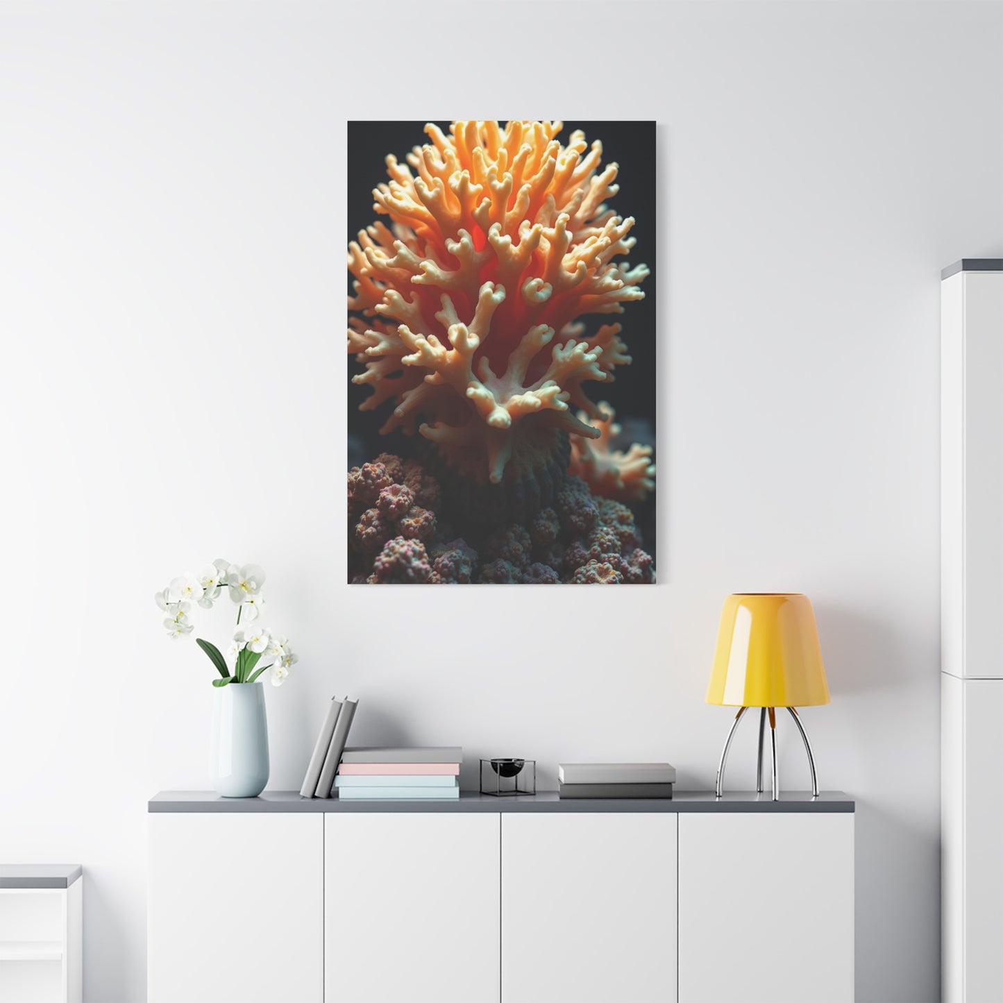Coral Art Supreme Canvas Wall Art & Canvas Print