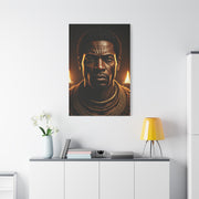 Regal Warrior King Portrait Wall Art & Canvas Prints