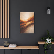 Golden Motion Energy Abstract Wall Art & Canvas Print