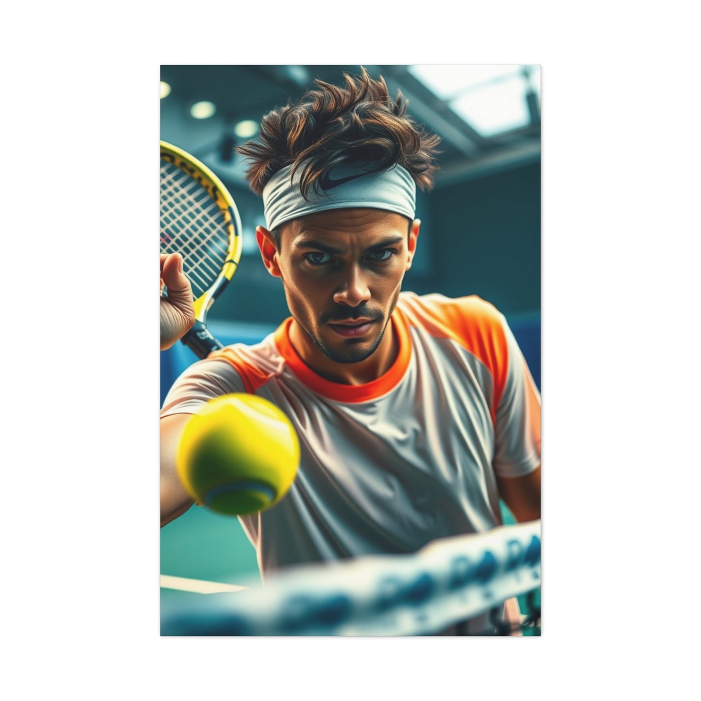 Vision Tennis Art Art Wall Art & Canvas Print