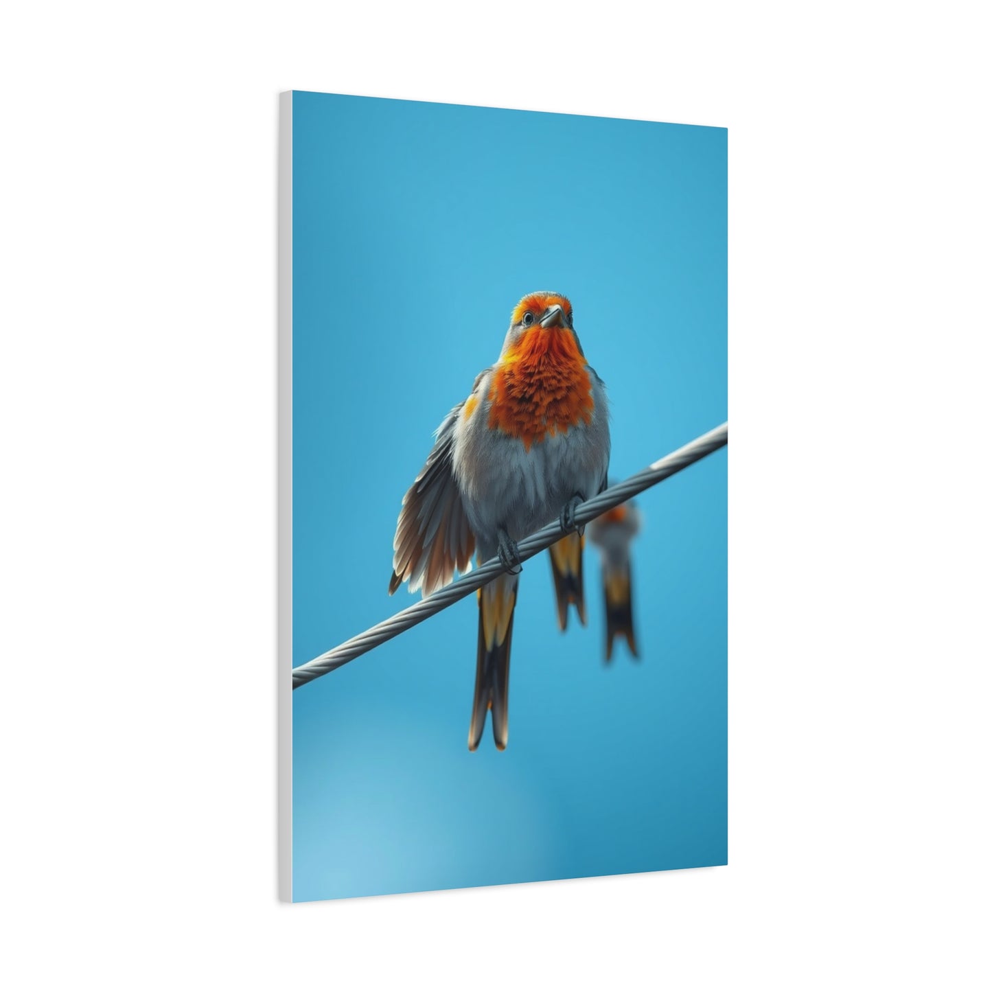 Birds On a Wire Art Supreme Canvas Wall Art & Canvas Print