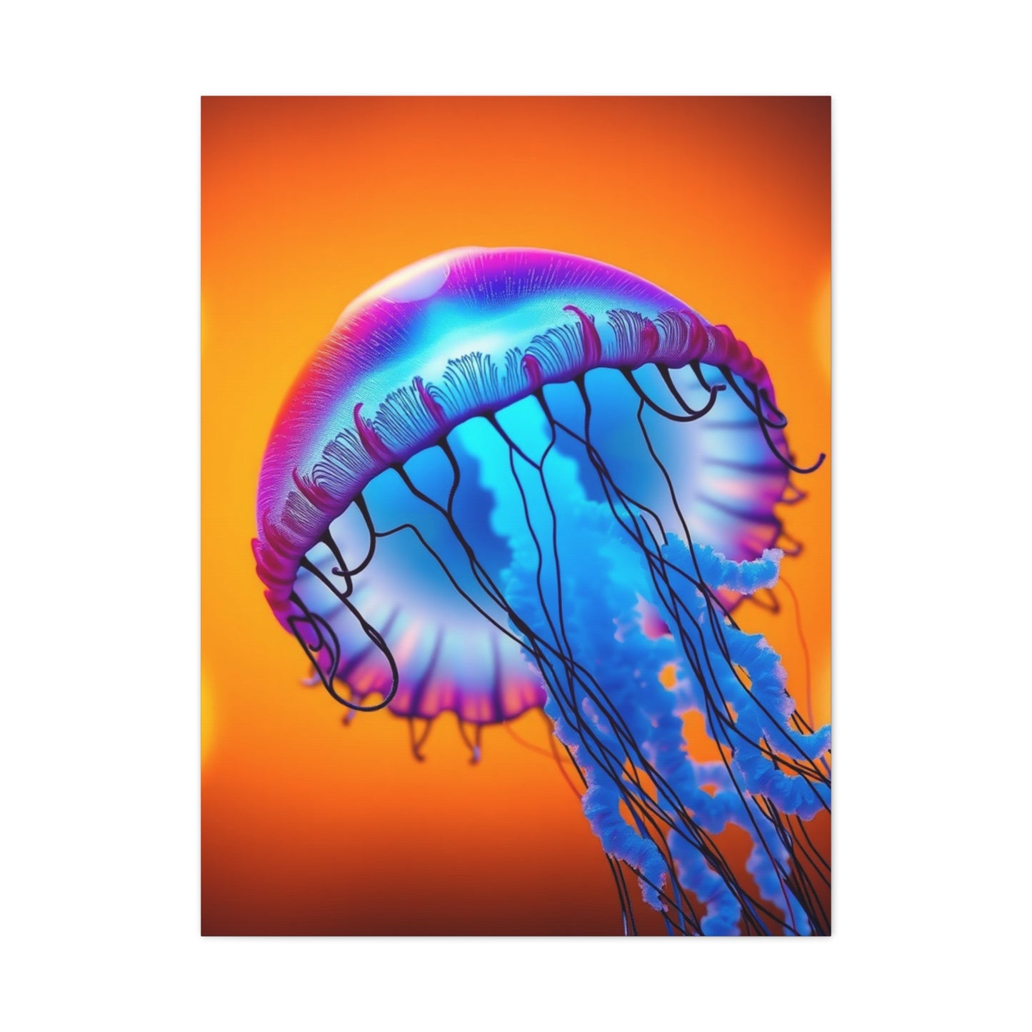 Jellyfish Art Supreme Canvas Wall Art & Canvas Print