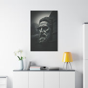 Ancient Stone Philosopher Bust Wall Art & Canvas Prints