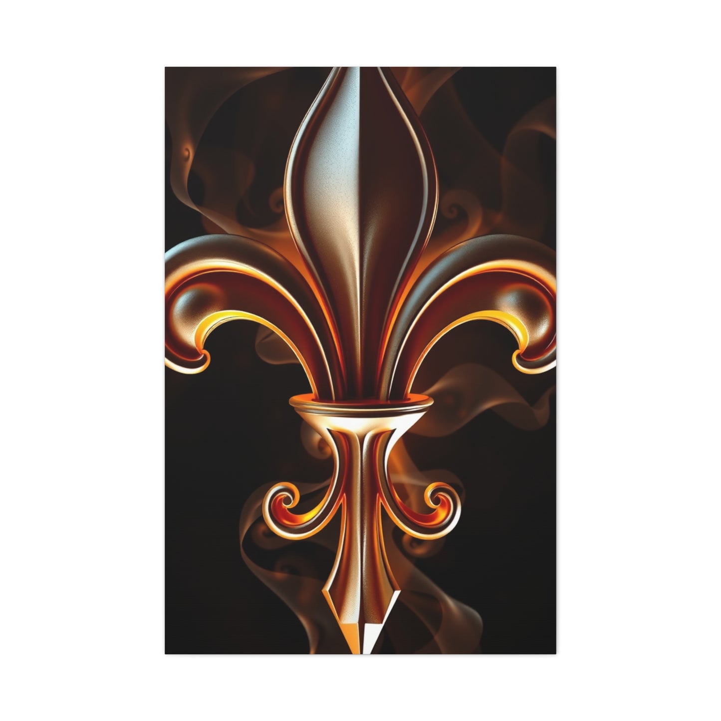 Supreme Fleur-de-Lis Art Beautiful Collection Wall Art & Canvas Print
