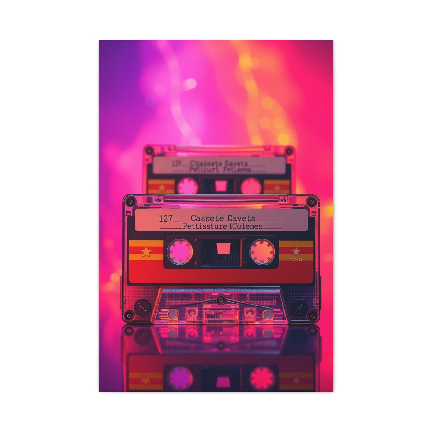 Elite Cassette Tapes Art Vision Wall Art & Canvas Print